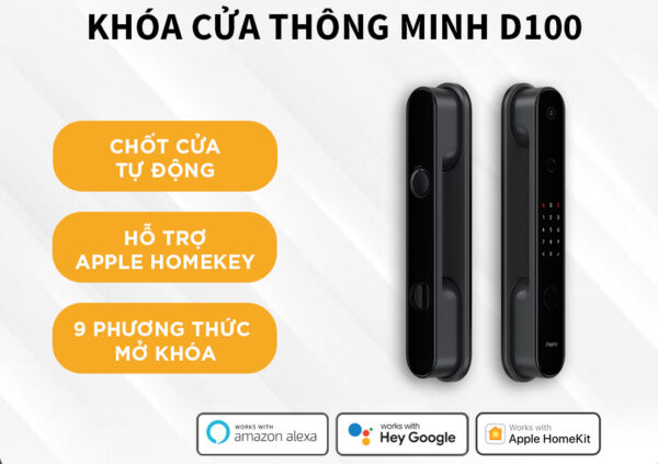 khóa cửa thông minh D100